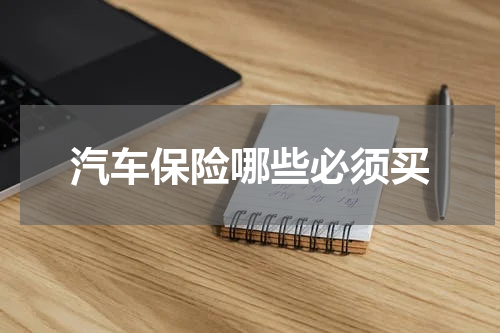 汽车保险哪些必须买