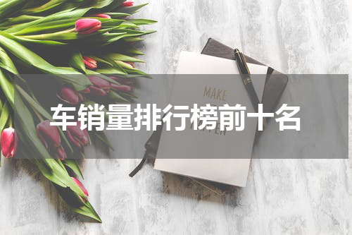 车销量排行榜前十名