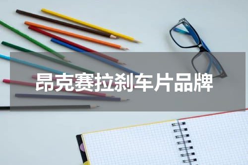 昂克赛拉刹车片品牌