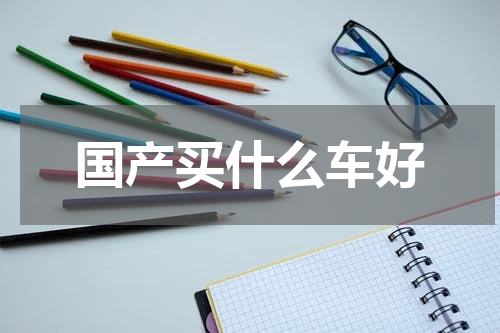 国产买什么车好