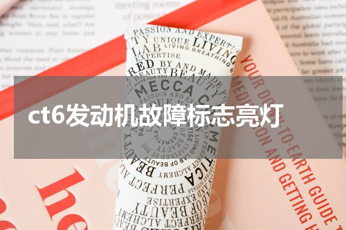 ct6发动机故障标志亮灯