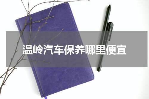 温岭汽车保养哪里便宜