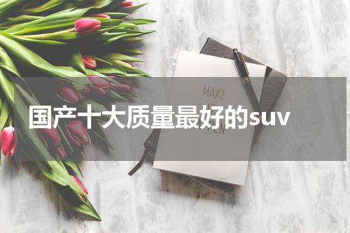 国产十大质量最好的suv
