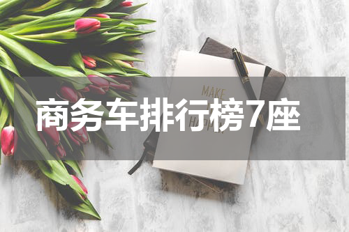 商务车排行榜7座