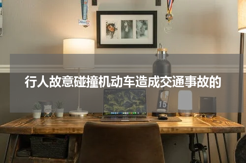 行人故意碰撞机动车造成交通事故的