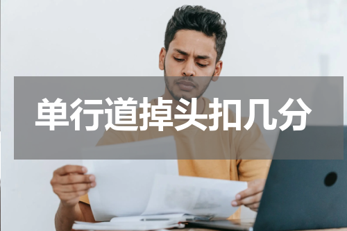 单行道掉头扣几分