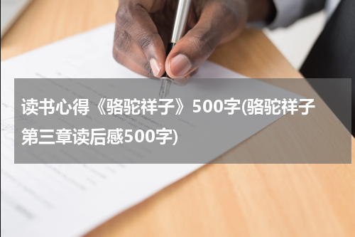 读书心得《骆驼祥子》500字(骆驼祥子第三章读后感500字)