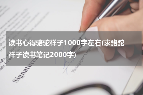 读书心得骆驼祥子1000字左右(求骆驼祥子读书笔记2000字)
