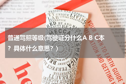 普通驾照等级(驾驶证分什么A B C本？具体什么意思？)