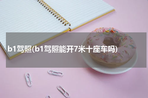 b1驾照(b1驾照能开7米十座车吗)