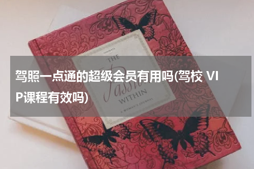 驾照一点通的超级会员有用吗(驾校 VIP课程有效吗)