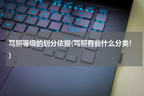 驾照等级的划分依据(驾照有些什么分类！)