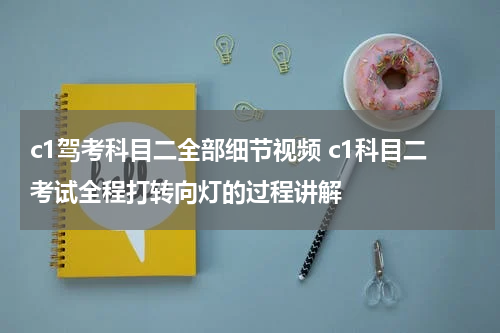 c1驾考科目二全部细节视频 c1科目二考试全程打转向灯的过程讲解