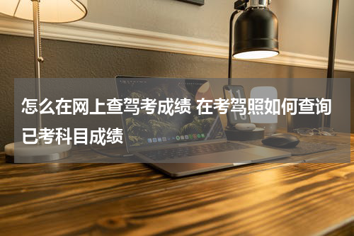 怎么在网上查驾考成绩 在考驾照如何查询已考科目成绩
