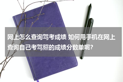 网上怎么查询驾考成绩 如何用手机在网上查询自己考驾照的成绩分数单呢？