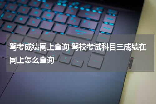 驾考成绩网上查询 驾校考试科目三成绩在网上怎么查询