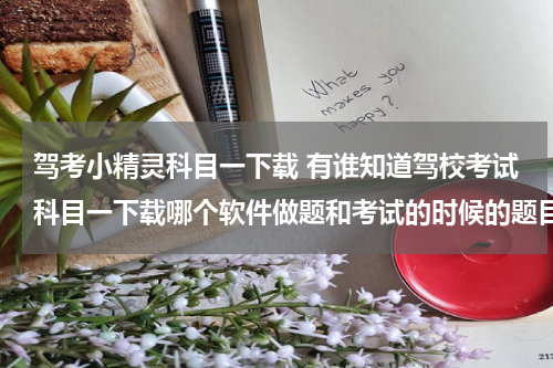 驾考小精灵科目一下载 有谁知道驾校考试科目一下载哪个软件做题和考试的时候的题目一样的 求帮助