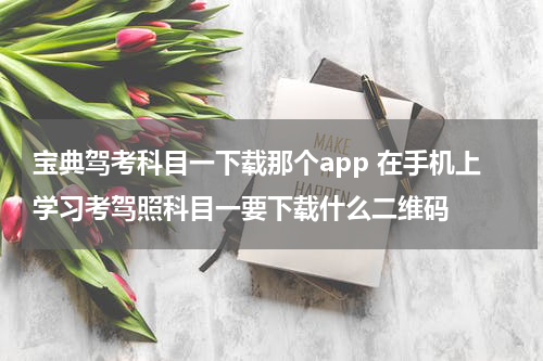 宝典驾考科目一下载那个app 在手机上学习考驾照科目一要下载什么二维码