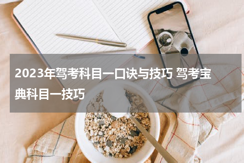 2023年驾考科目一口诀与技巧 驾考宝典科目一技巧